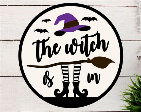 The witch is zipping by